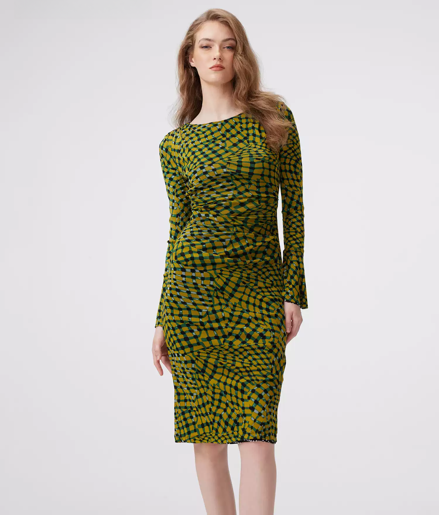 DVF Fall 2026 Reversible Mesh Dress - photo 1