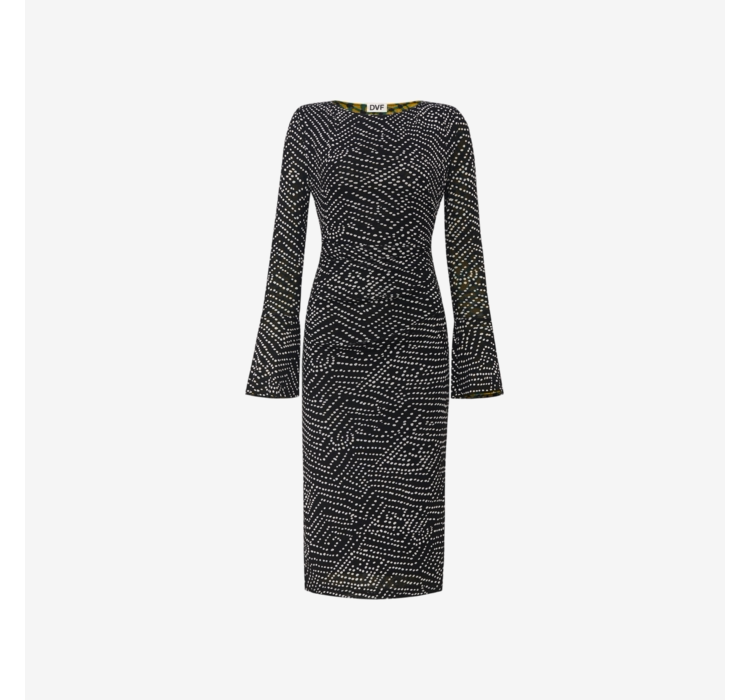 DVF Fall 2026 Reversible Mesh Dress - detail 6