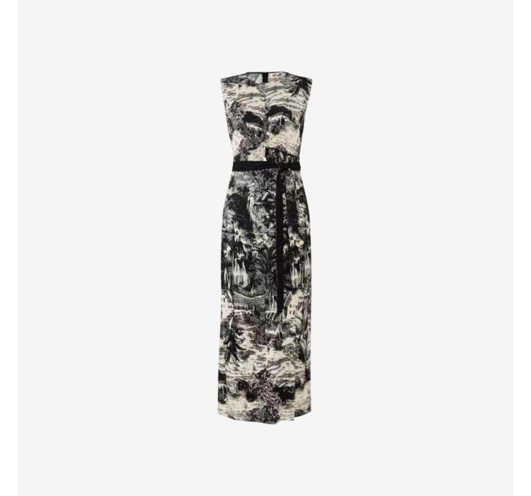 DVF Fall 2026 Sleeveless Twist-Waist Knit Dress - photo 5