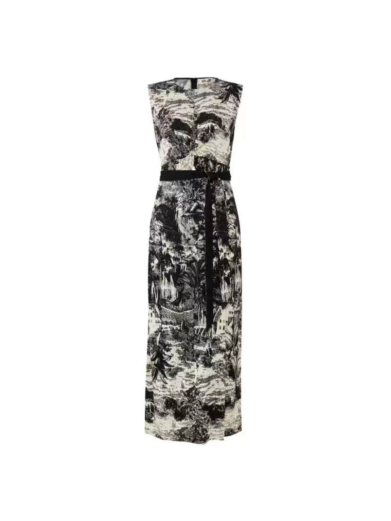 DVF Fall 2026 Sleeveless Twist-Waist Knit Dress - photo 4