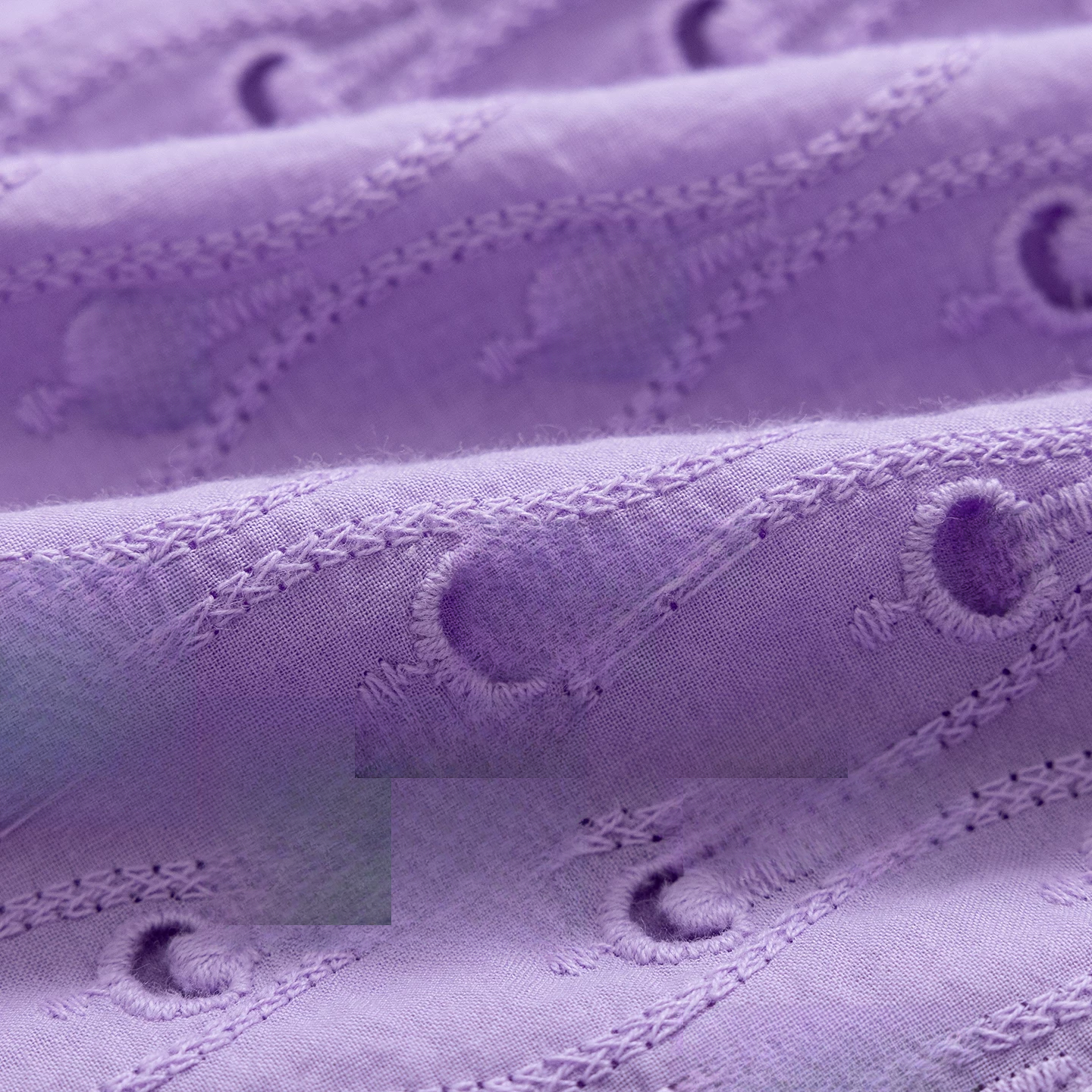DVF Fall 2026 Embroidered V-Neck Dress with Lace Panels - detail 7